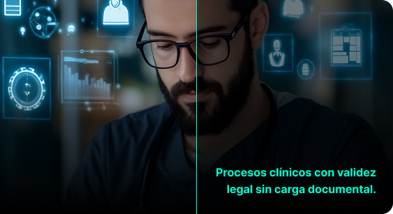 Gestión documental y automatización de procesos clínicos