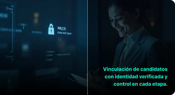 Contratación digital y verificación de identidad del candidato