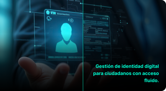 Credenciales verificables para identidad y servicios públicos